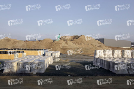 Baustelle der Tesla Gigafactory 4 in Grünheide