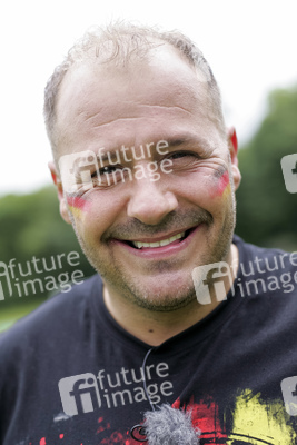 Dreharbeiten mit Willi Herren in Köln