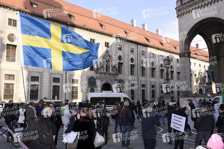 Demonstration gegen die bundesweite Verschärfung des Infektionsschutzgesetzes in München