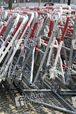 Symbolfoto Absperrgitter