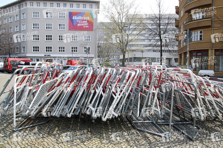 Symbolfoto Absperrgitter