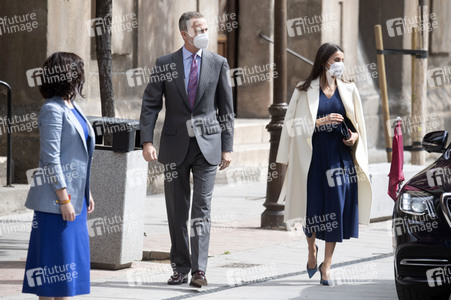 Die spanischen Royals besuchen das Instituto Cervantes in Alcalá de Henares