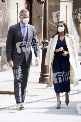 Die spanischen Royals besuchen das Instituto Cervantes in Alcalá de Henares