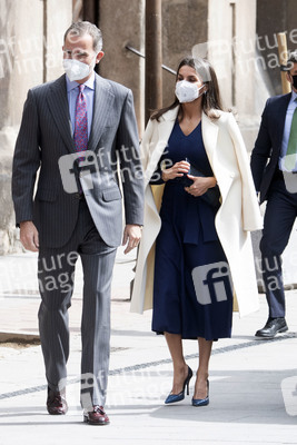 Die spanischen Royals besuchen das Instituto Cervantes in Alcalá de Henares