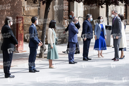 Die spanischen Royals besuchen das Instituto Cervantes in Alcalá de Henares