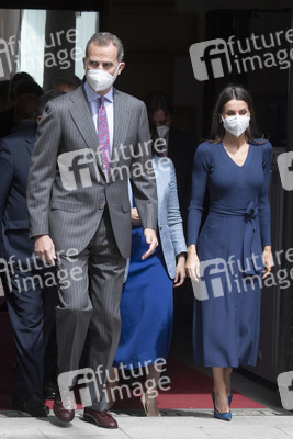 Die spanischen Royals besuchen das Instituto Cervantes in Alcalá de Henares