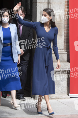 Die spanischen Royals besuchen das Instituto Cervantes in Alcalá de Henares
