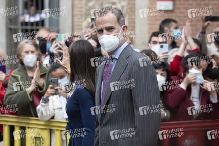 Die spanischen Royals besuchen das Instituto Cervantes in Alcalá de Henares