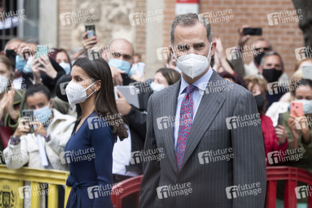 Die spanischen Royals besuchen das Instituto Cervantes in Alcalá de Henares