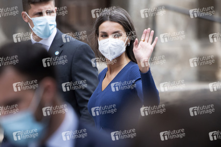 Die spanischen Royals besuchen das Instituto Cervantes in Alcalá de Henares