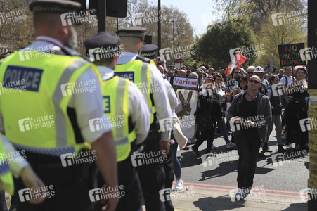 Corona-Demo in London