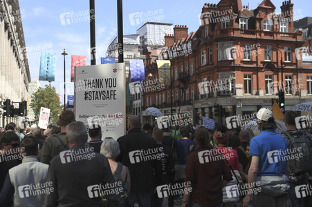Corona-Demo in London