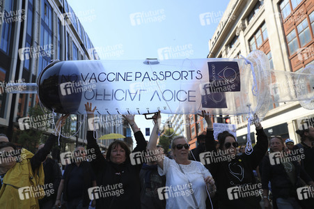 Corona-Demo in London