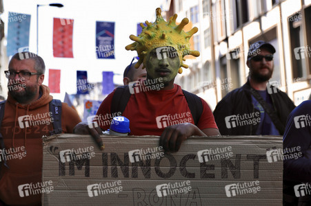 Corona-Demo in London