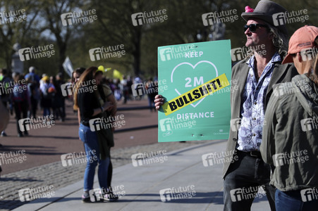 Corona-Demo in London