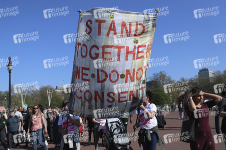 Corona-Demo in London