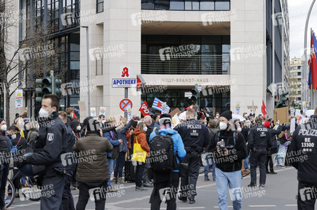 Demonstrationen in Berlin