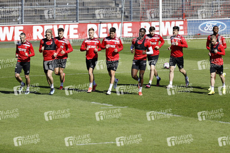 Training des 1. FC Köln