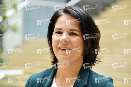 Pressestatement mit Annalena Baerbock in Berlin