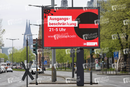 Symbolfoto Ausgangssperre