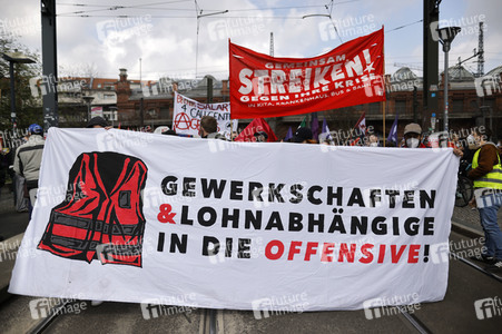 Demonstrationen am 1. Mai 2021 in Berlin