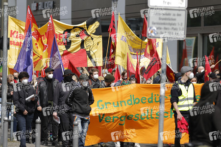 Demonstrationen am 1. Mai 2021 in Berlin