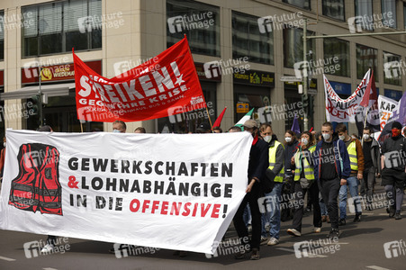 Demonstrationen am 1. Mai 2021 in Berlin