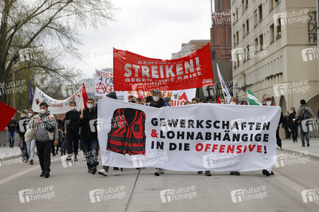 Demonstrationen am 1. Mai 2021 in Berlin