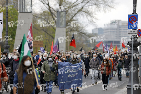 Demonstrationen am 1. Mai 2021 in Berlin