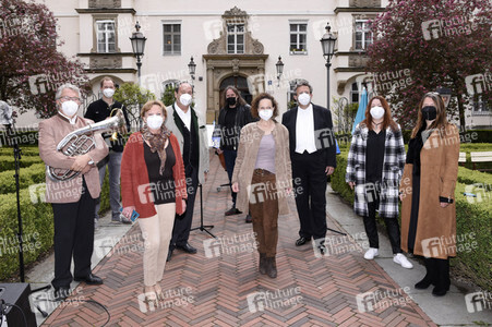 Aktion 'Paukenschlag gegen die Einsamkeit' in München