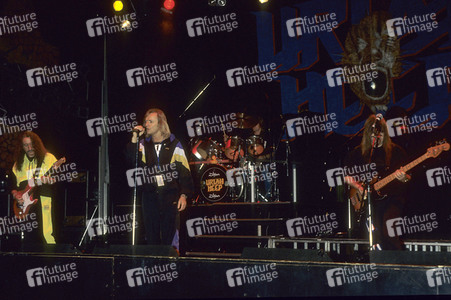 Soundcheck von Uriah Heep in London