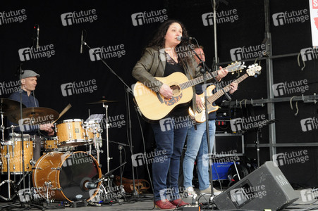 1. Mai Kundgebung der Partei Die Linke in Dresden