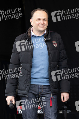 1. Mai Kundgebung der Partei Die Linke in Dresden