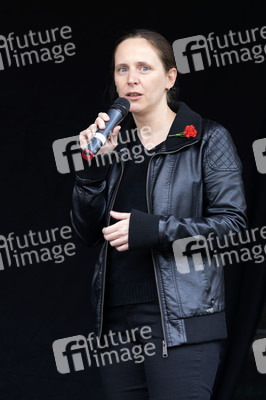 1. Mai Kundgebung der Partei Die Linke in Dresden