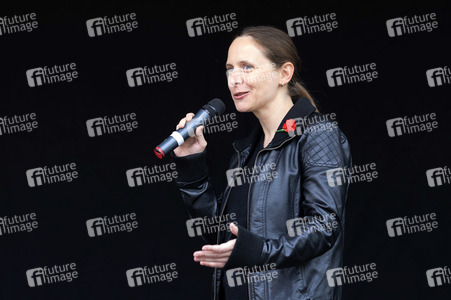1. Mai Kundgebung der Partei Die Linke in Dresden