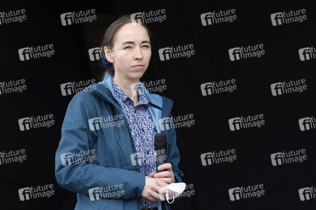 1. Mai Kundgebung der Partei Die Linke in Dresden