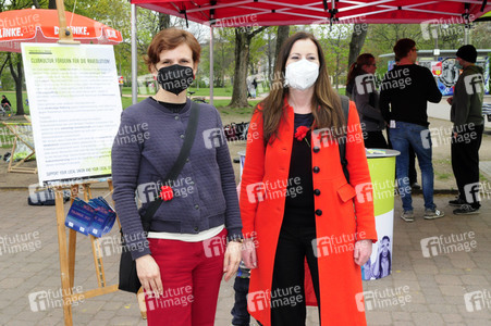 1. Mai Kundgebung der Partei Die Linke in Dresden