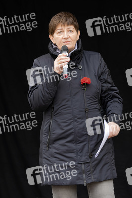 1. Mai Kundgebung der Partei Die Linke in Dresden