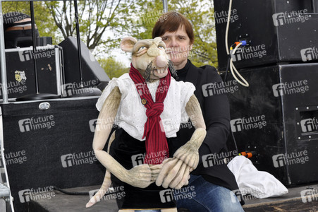 1. Mai Kundgebung der Partei Die Linke in Dresden