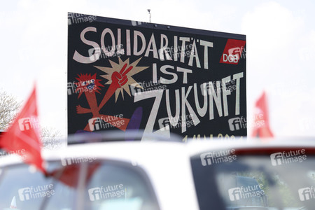 Maikundgebung des DBG in Düsseldorf