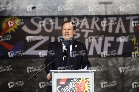 Maikundgebung des DBG in Düsseldorf