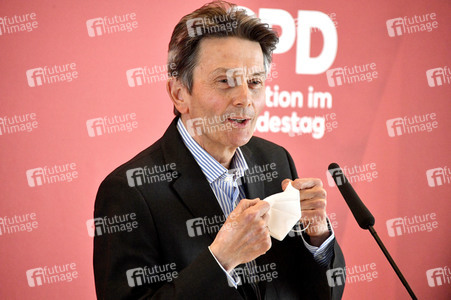 Pressestatement der SPD in Berlin