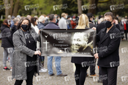 Trauerfeier für Willi Herren in Köln