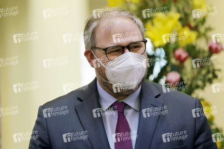 Fototermin mit Ronan Le Gleut im Bundesrat in Berlin