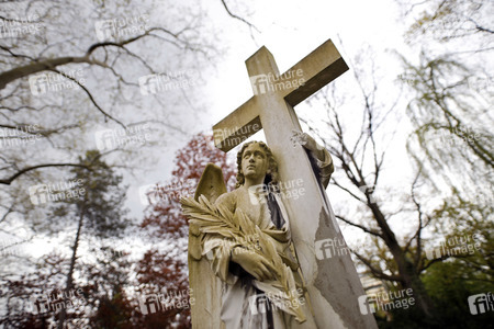 Der Melaten Friedhof in Köln