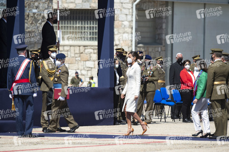 Nationalflaggenübergabe an die ACAVIET in Colmenar Viejo