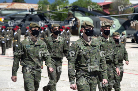 Nationalflaggenübergabe an die ACAVIET in Colmenar Viejo