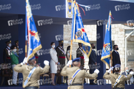 Nationalflaggenübergabe an die ACAVIET in Colmenar Viejo
