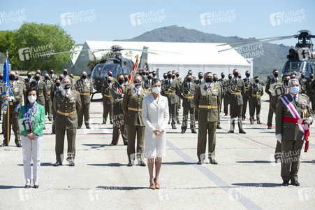 Nationalflaggenübergabe an die ACAVIET in Colmenar Viejo