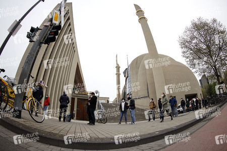 Sonderimpfaktion in der Ditib Moschee in Köln